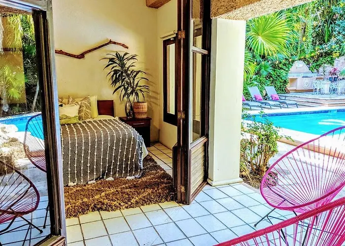 Steps To Ocean Huge Beach Villa Private Pool In Exclusive Fase 1 Playacar