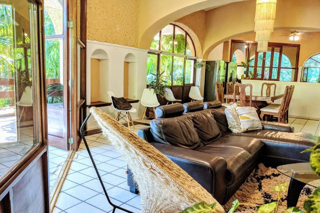 Steps To Ocean Huge Private Pool In Exclusive Fase 1 Playacar Villa *