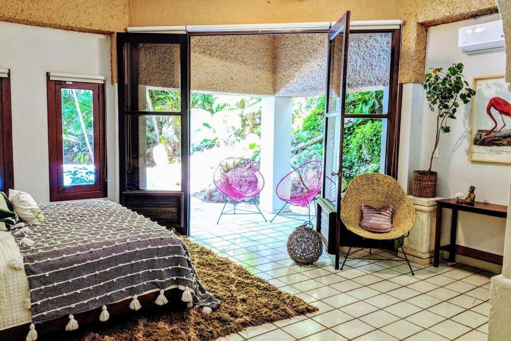 Steps To Ocean Huge Private Pool In Exclusive Fase 1 Playacar Villa