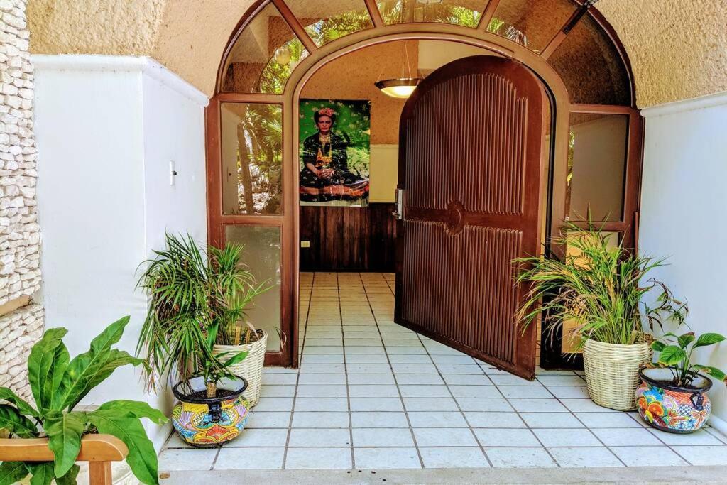 Steps To Ocean Huge Private Pool In Exclusive Fase 1 Playacar Villa *